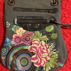 Desigual cloth shoulder bag/purse